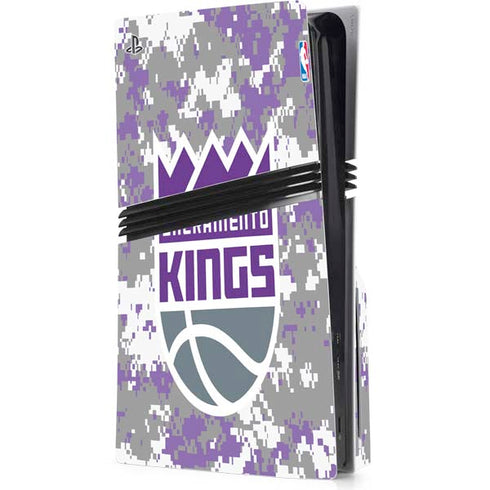 NBA Sacramento Kings Purple Digi Camo PlayStation PS5 Skins