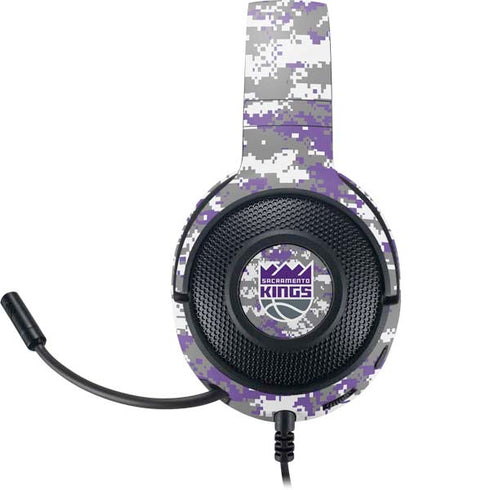 NBA Sacramento Kings Purple Digi Camo Razer Kraken X Skin
