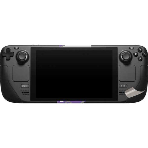 NBA Sacramento Kings Purple Digi Camo Steam Deck Handheld Gaming Computer Skin