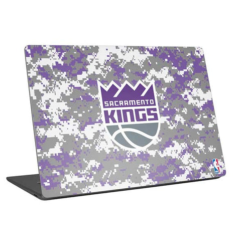 NBA Sacramento Kings Purple Digi Camo Laptop Skins