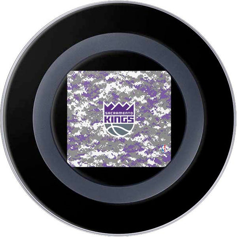 NBA Sacramento Kings Purple Digi Camo Wireless Charger Skin