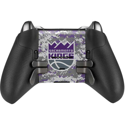 NBA Sacramento Kings Purple Digi Camo Xbox Elite Wireless Controller Series 2 Skin
