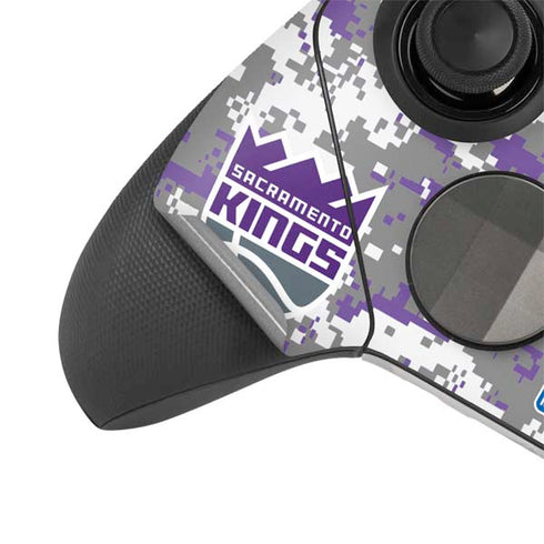NBA Sacramento Kings Purple Digi Camo Xbox Elite Wireless Controller Series 2 Skin
