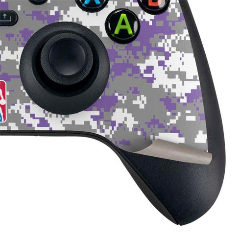 NBA Sacramento Kings Purple Digi Camo Xbox Series X Bundle Skin