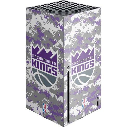 NBA Sacramento Kings Purple Digi Camo Xbox Series X Skins