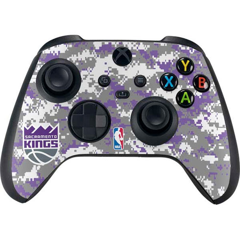 NBA Sacramento Kings Purple Digi Camo XBox Series X Digital Edition Bundle Skin