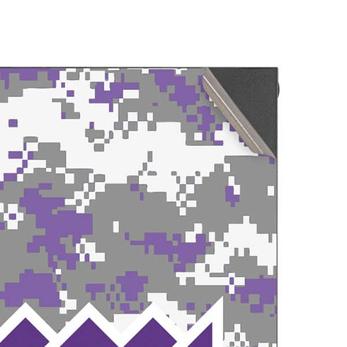 NBA Sacramento Kings Purple Digi Camo XBox Series X Digital Edition Console Skin
