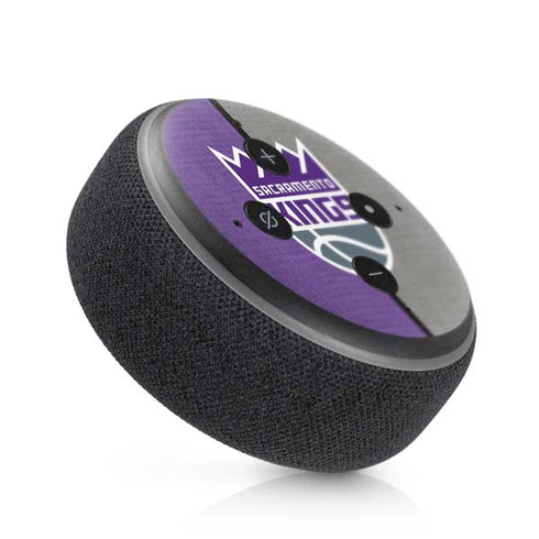 NBA Sacramento Kings Split Canvas Amazon Echo Dot Skin