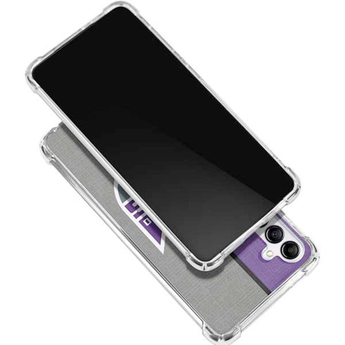 NBA Sacramento Kings Split Canvas Galaxy A16 5G Clear Case