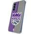 NBA Sacramento Kings Split Canvas Galaxy A55 5G Clear Case