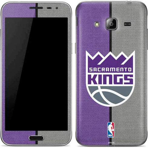 NBA Sacramento Kings Split Canvas Galaxy J3 Skin