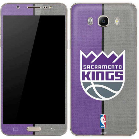 NBA Sacramento Kings Split Canvas Galaxy J7 Skin