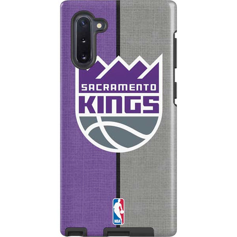 NBA Sacramento Kings Split Canvas Galaxy Cases