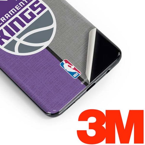 NBA Sacramento Kings Split Canvas Galaxy S10e Skin
