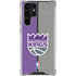 NBA Sacramento Kings Split Canvas Galaxy S23 Ultra Clear Case