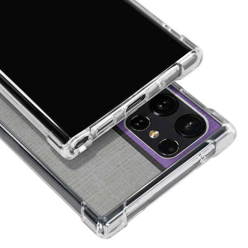NBA Sacramento Kings Split Canvas Galaxy S23 Ultra Clear Case