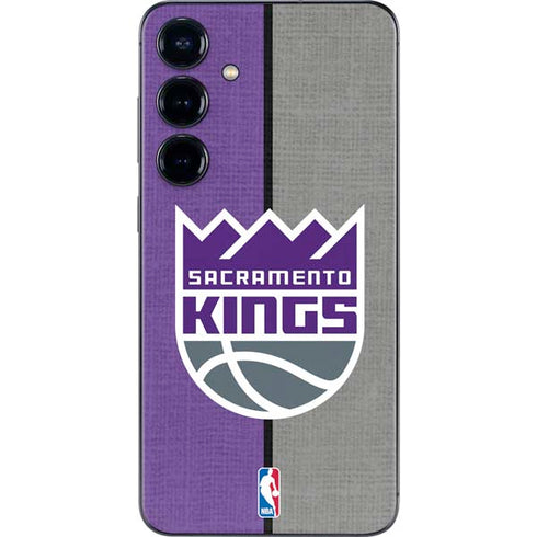 NBA Sacramento Kings Split Canvas Galaxy S24 Skin