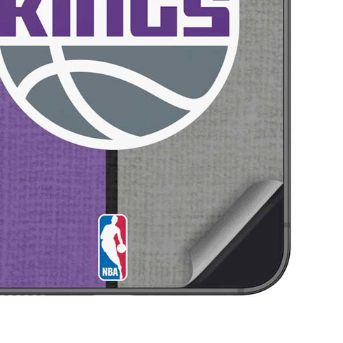 NBA Sacramento Kings Split Canvas Galaxy S25 Skin