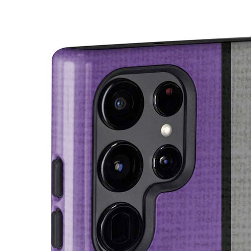 NBA Sacramento Kings Split Canvas Galaxy S25 Ultra Impact Case