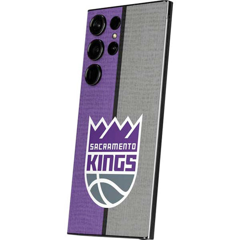 NBA Sacramento Kings Split Canvas Galaxy S24 Ultra Skin