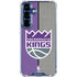 NBA Sacramento Kings Split Canvas Galaxy S25 Plus Clear Case