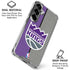 NBA Sacramento Kings Split Canvas Galaxy S26 Clear Case