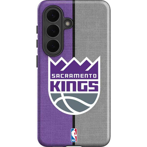 NBA Sacramento Kings Split Canvas Galaxy S26 Impact Case