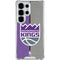 NBA Sacramento Kings Split Canvas Galaxy S26 Ultra Clear Case