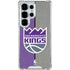 NBA Sacramento Kings Split Canvas Galaxy S26 Ultra Clear Case