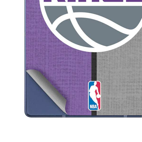 NBA Sacramento Kings Split Canvas Galaxy Z Fold6 Skin