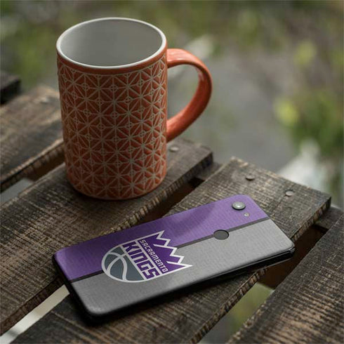 NBA Sacramento Kings Split Canvas Google Pixel 3a XL Skin
