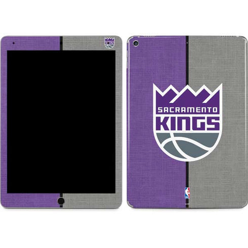 NBA Sacramento Kings Split Canvas iPad Skins