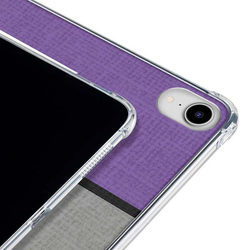 NBA Sacramento Kings Split Canvas iPad 11th Gen (2025) Clear Case