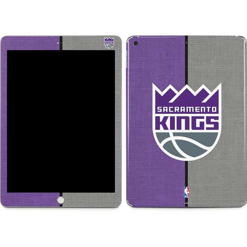 NBA Sacramento Kings Split Canvas Apple iPad Skin