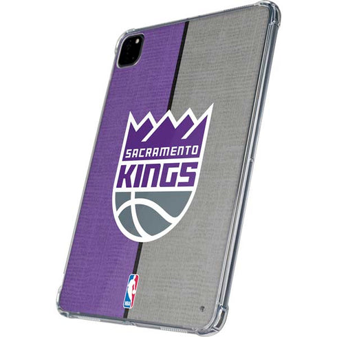 NBA Sacramento Kings Split Canvas iPad Pro 11in (2024) Clear Case