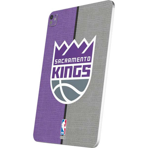 NBA Sacramento Kings Split Canvas iPad Pro 13in M4 (2024) Skin