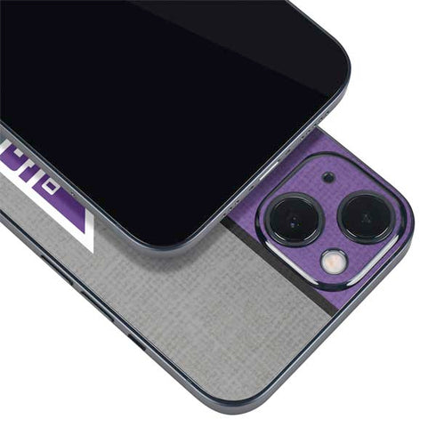 NBA Sacramento Kings Split Canvas iPhone 15 Skin