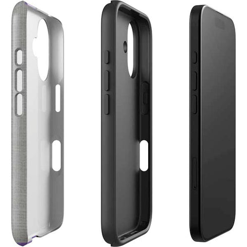 NBA Sacramento Kings Split Canvas iPhone 16 Plus Impact Case