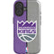 NBA Sacramento Kings Split Canvas iPhone 16 Plus Magsafe Impact Case