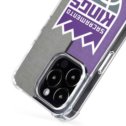 NBA Sacramento Kings Split Canvas iPhone 16 Pro MagSafe Case