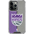 NBA Sacramento Kings Split Canvas iPhone 16 Pro Max Clear Case