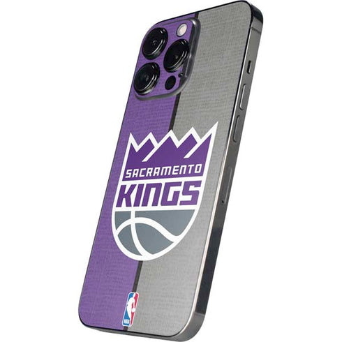 NBA Sacramento Kings Split Canvas iPhone 16 Pro Max Skin