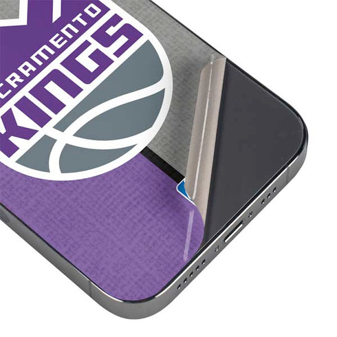 NBA Sacramento Kings Split Canvas iPhone 16 Pro Max Skin