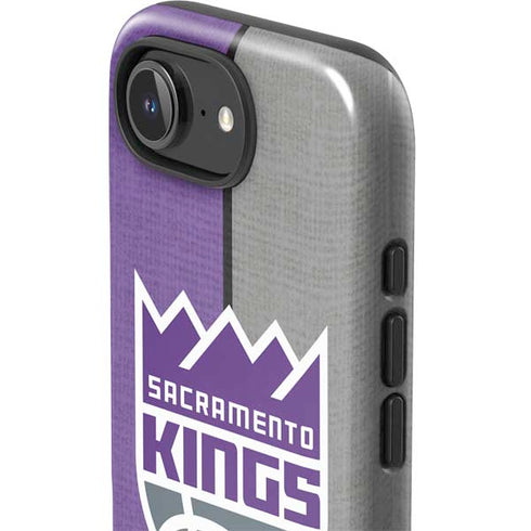 NBA Sacramento Kings Split Canvas iPhone 16e Impact Case