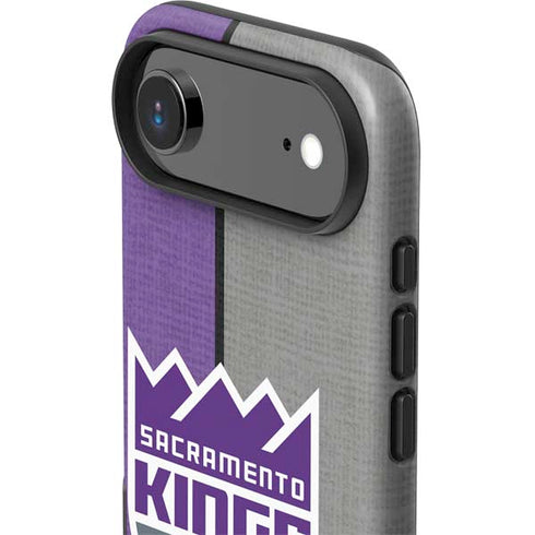NBA Sacramento Kings Split Canvas iPhone 17 Air Impact Case