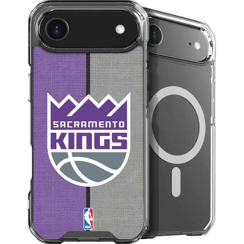 NBA Sacramento Kings Split Canvas iPhone 17 Air MagSafe Case