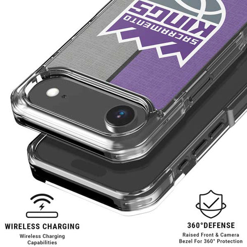 NBA Sacramento Kings Split Canvas iPhone 17 Air MagSafe Case
