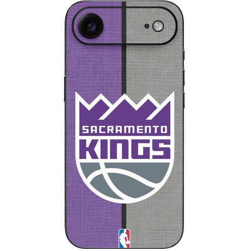 NBA Sacramento Kings Split Canvas iPhone 17 Air Skin