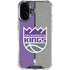 NBA Sacramento Kings Split Canvas iPhone 17 Clear Case