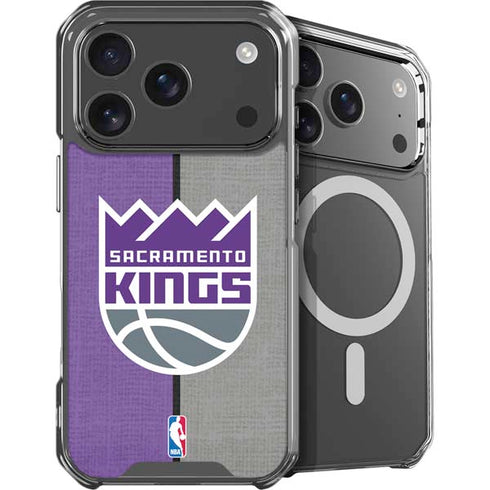NBA Sacramento Kings Split Canvas iPhone 18 Pro MagSafe Case